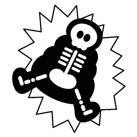 Skull Sticker - 52works Animation